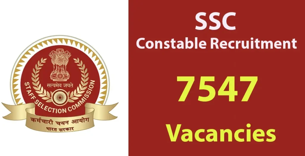 SSC Constable Recruitment 2023